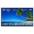 Neptune ODTV7504 75" 4K Full Sun Outdoor Smart TV with Included Tilting Wall Mount