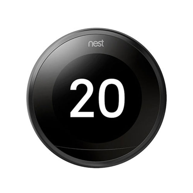 Nest T3016CA Learning Digital Thermostat – 3rd Gen – Black