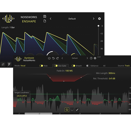 NoiseWorks Vocal Processing Plugin Bundle With AI-Powered Dynamics