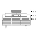 Norstone NOROSVI120AWTOK OSLO 1200 Vinyl Furniture