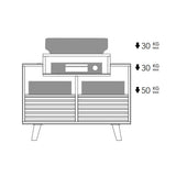 Norstone NOROSVI80AWTOK OSLO 800 Vinyl Furniture