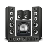 Onkyo TX-NR6100 7.2 Channel THX Certified Network A/V Receiver | Polk Audio Monitor XT70 Floor standing Speakers | Monitor XT35 High Res Loudspeaker |  Monitor XT20 High Res Loudspeaker | Monitor XT12 12” Powered Subwoofer - Bundle