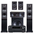 Onkyo TX-NR6100 7.2 Ch A/V Receiver | PSB Alpha Bookshelf Speaker Bundle – Black Ash #3