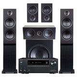 Onkyo TX-NR6100 7.2 Ch A/V Receiver | PSB Alpha Bookshelf Speaker Bundle – Black Ash #3