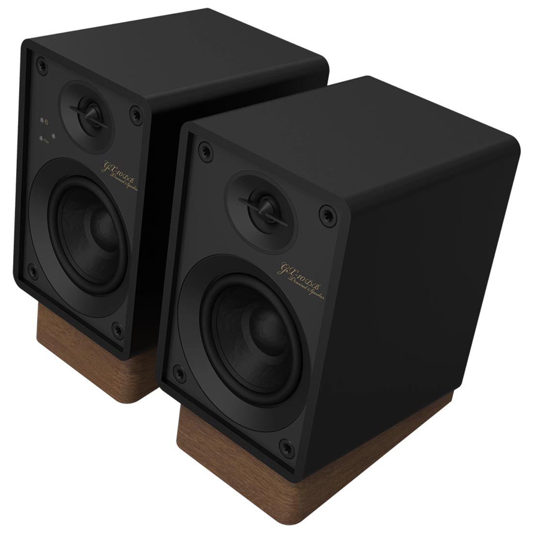 Onkyo GX-10DB Compact Powered Bookshelf Speakers with Bluetooth