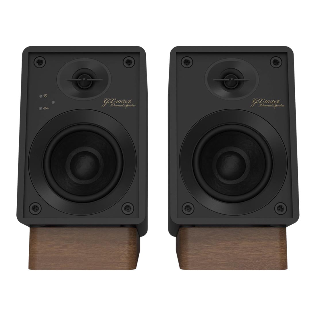 Onkyo GX-10DB Compact Powered Bookshelf Speakers with Bluetooth