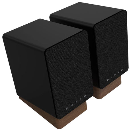 Onkyo GX-10DB Compact Powered Bookshelf Speakers with Bluetooth