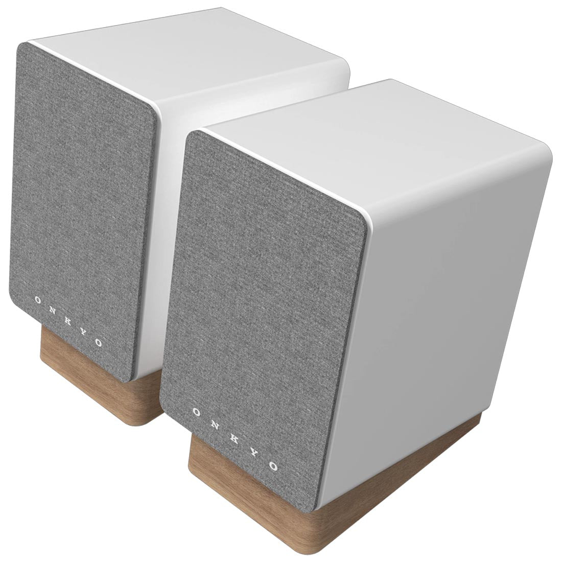 Onkyo GX-10DB Compact Powered Bookshelf Speakers with Bluetooth