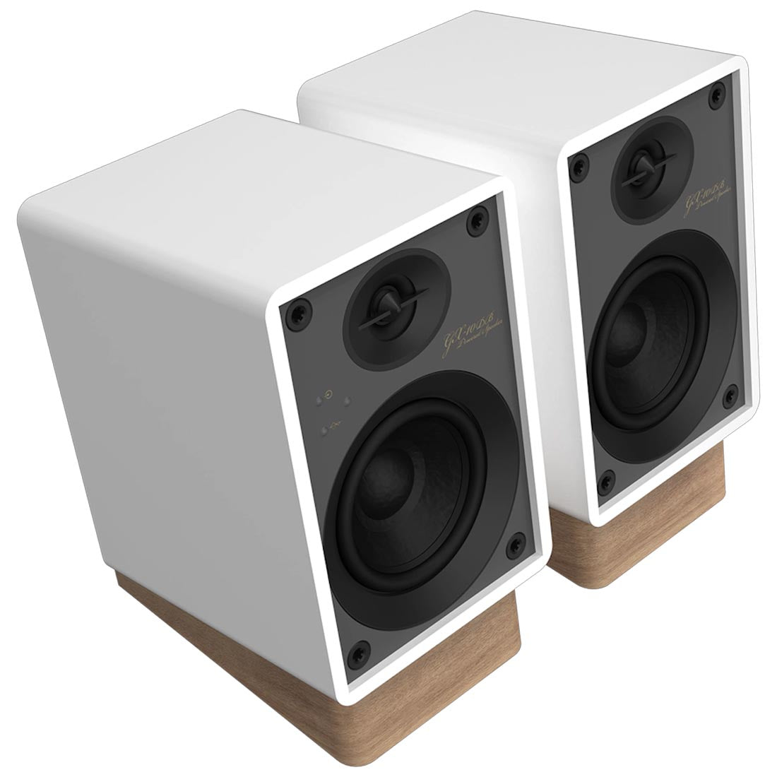 Onkyo GX-10DB Compact Powered Bookshelf Speakers with Bluetooth