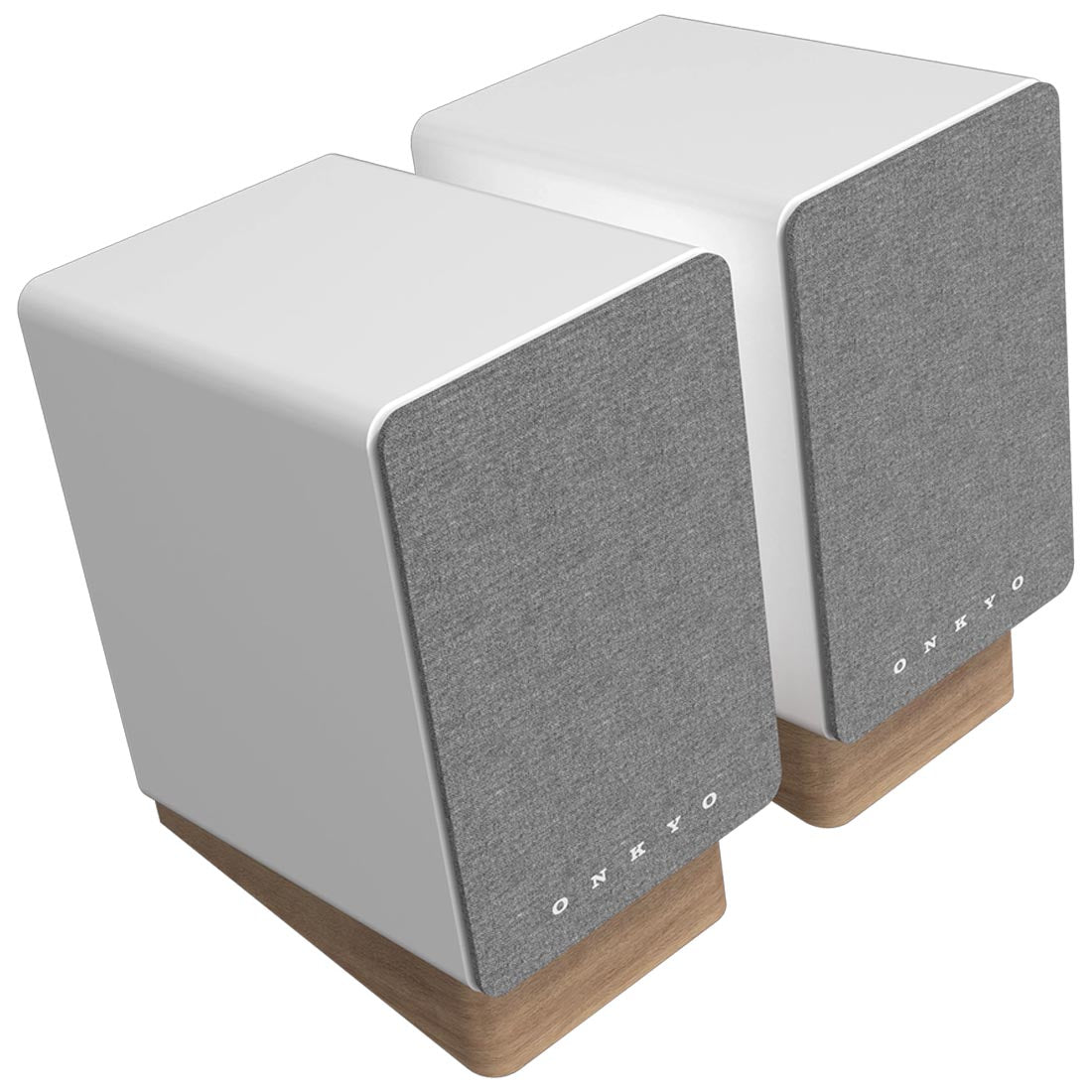 Onkyo GX-10DB Compact Powered Bookshelf Speakers with Bluetooth
