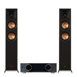 Onkyo Muse Y-50 Network Streamer Integrated Amplifier | Klipsch RP-5000F II Floor Standing Speakers - Bundle