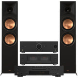 Onkyo Icon P80B Network Preamplifier | M80B Power Amplifier | C30B CD Player | Klipsch RP-8000F II Floor Standing Speakers - Pair - Bundle