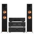 Onkyo Icon M80B Power Amplifier | Onkyo P80B Preamplifier | Klipsch RP-6000F II Floor Standing Speakers - Pair - Bundle