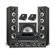 Onkyo TX-NR7100 9.2 Channel THX Certified Network A/V Receiver | Polk Audio Monitor XT70 Floor Standing Loudspeakers – Pair | XT35 Center Channel | XT90 Height Speaker - Pair | XT12 12” Subwoofer - Bundle