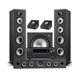 Onkyo TX-NR7100 9.2 Channel THX Certified Network A/V Receiver | Polk Audio Monitor XT70 Floor Standing Loudspeakers – Pair | XT35 Center Channel | XT90 Height Speaker - Pair | XT12 12” Subwoofer - Bundle