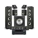 Onkyo TX-NR7100 9.2 Channel THX Certified Network A/V Receiver | Polk Audio Monitor XT70 5.1.2 Home Theater Bundle #1