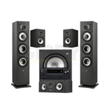 Onkyo TX-NR6100 7.2 Channel THX Certified Network A/V Receiver | Polk Audio Monitor XT60 5.1 Home Theatre Bundle #2