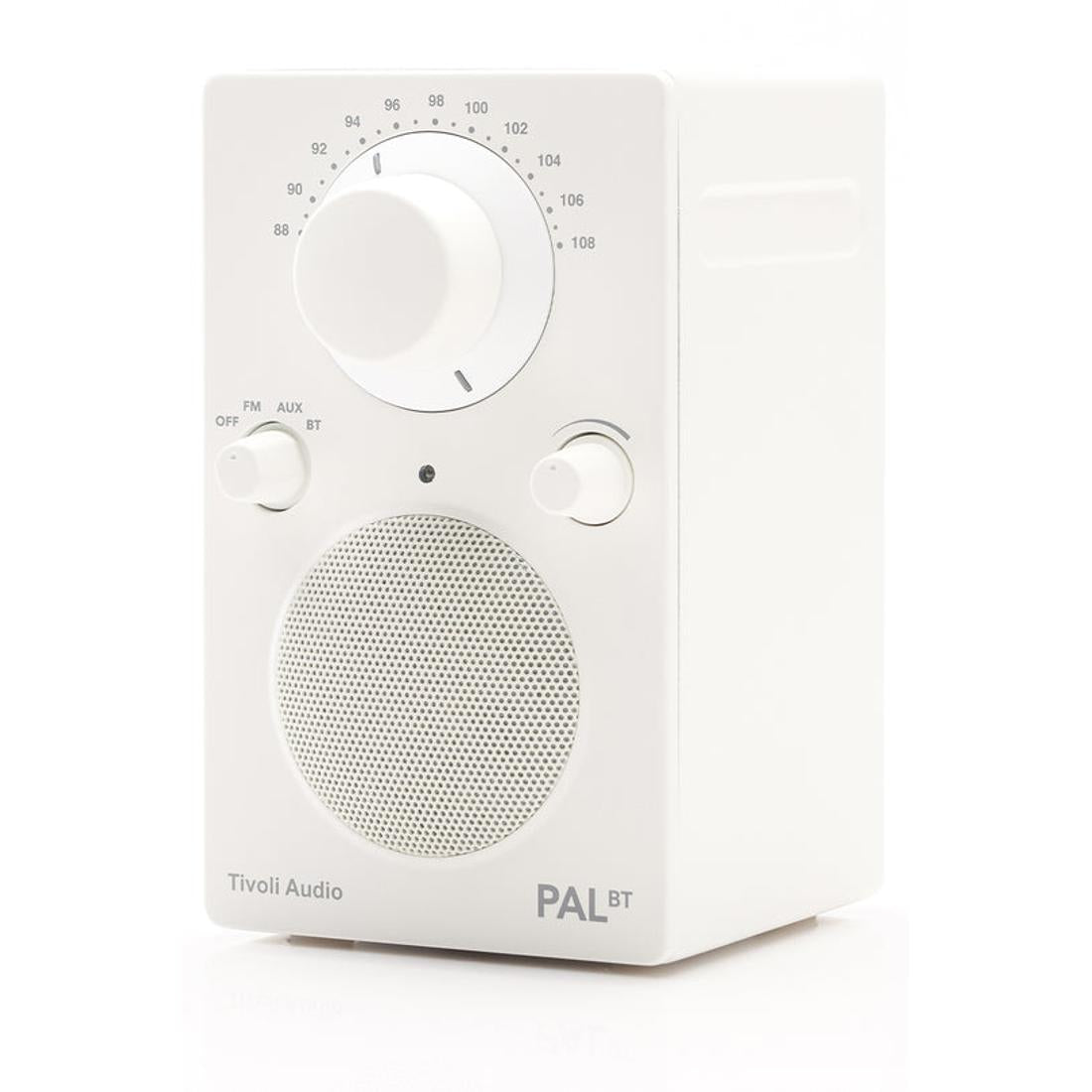 PAL BT bluetooth radio in white