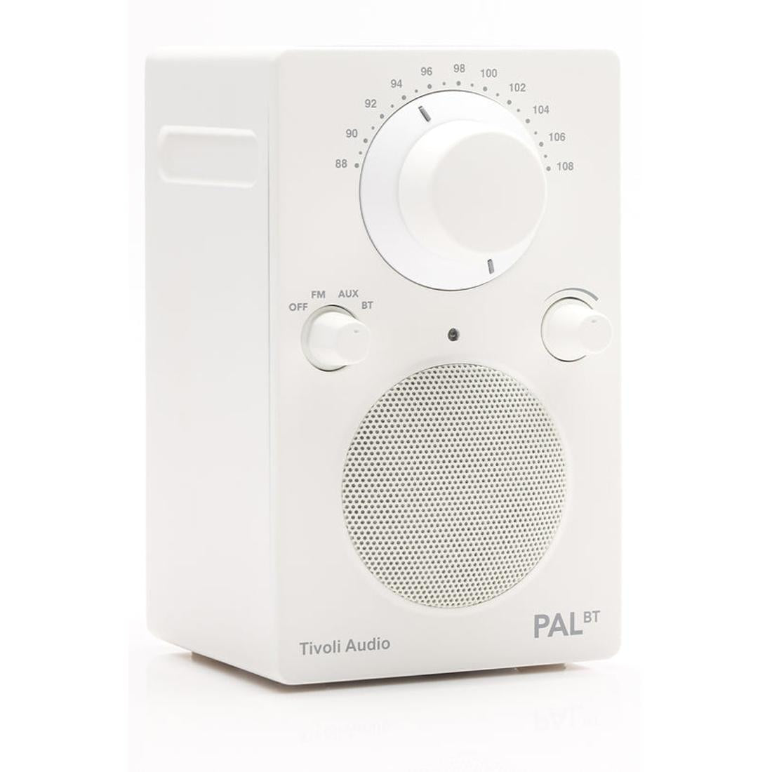 PAL BT bluetooth radio in white