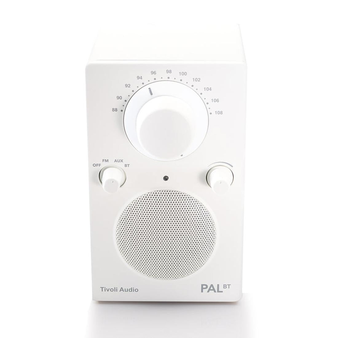 PAL BT bluetooth radio in white