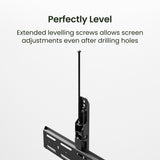 Kanto PF500 Fixed Low-Profile TV Wall Mount for 65"–120" TVs with 250 lb Capacity - Black