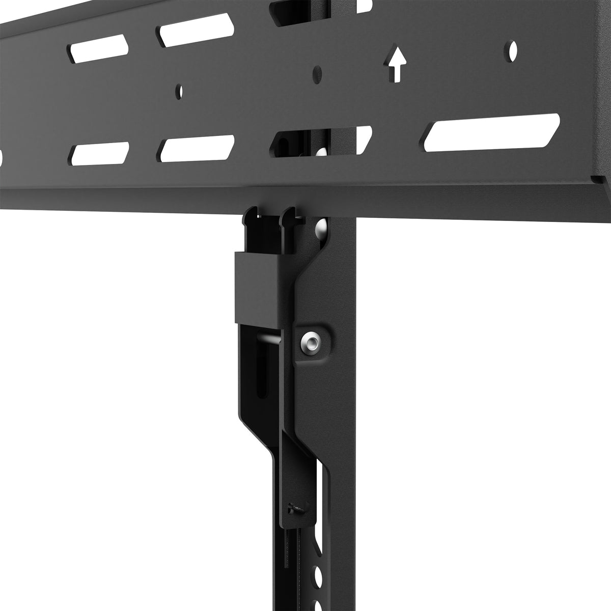 Kanto PF500 Fixed Low-Profile TV Wall Mount for 65"–120" TVs with 250 lb Capacity - Black