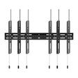 Kanto PF500 Fixed Low-Profile TV Wall Mount for 65"–120" TVs with 250 lb Capacity - Black