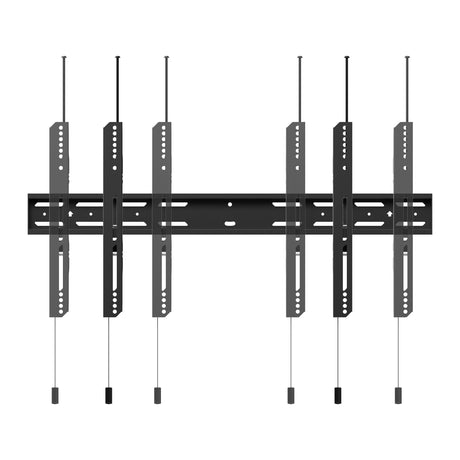 Kanto PF500 Fixed Low-Profile TV Wall Mount for 65"–120" TVs with 250 lb Capacity - Black