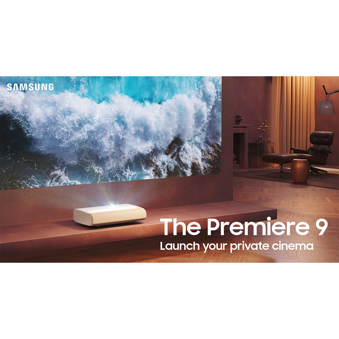 Samsung SP-LPU9DSAXXZC The Premiere 4K 130" Laser Projector