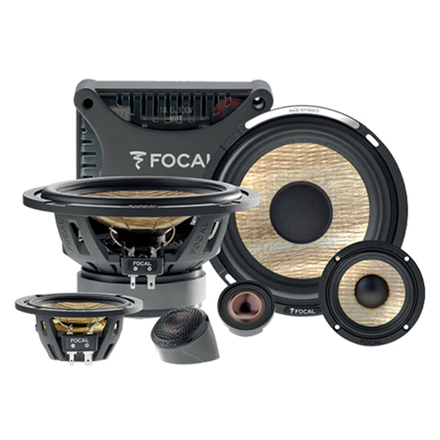 Focal PS165F3E 80W RMS 3-Way Component Speaker System