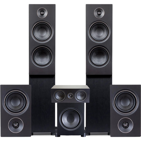 PSB Alpha Bookshelf Speaker Bundle – Black Ash #3