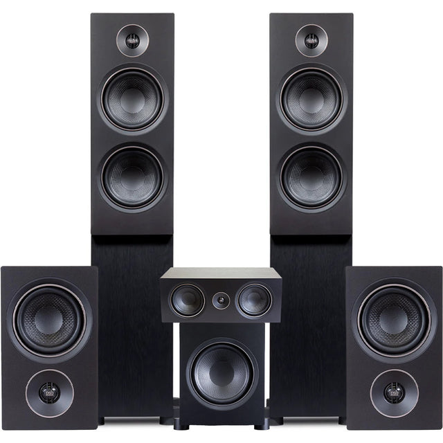 PSB Alpha Bookshelf Speaker Bundle – Black Ash #3