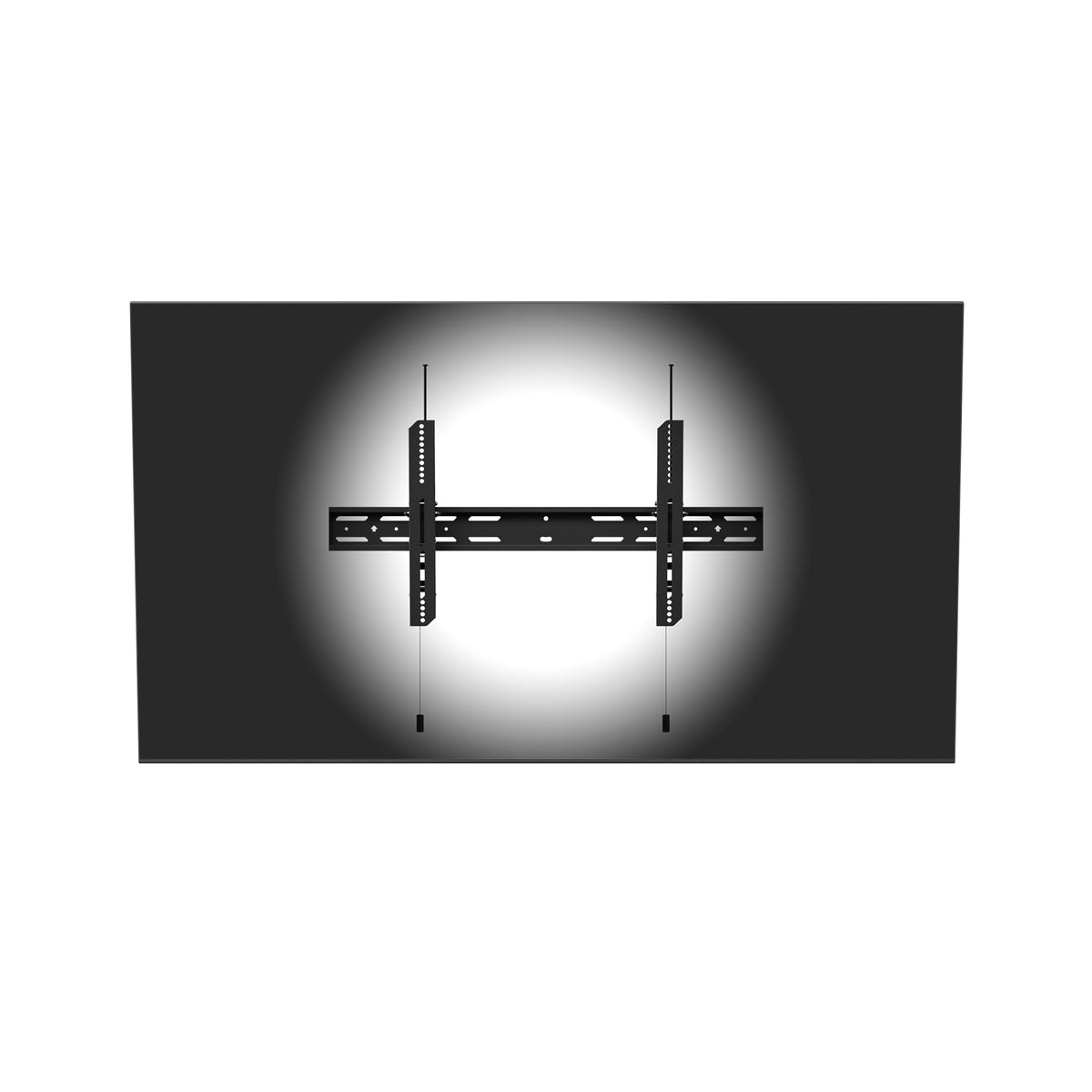 Kanto PT500 Low Profile Tilting TV Wall Mount with 250 lb Capacity - Black