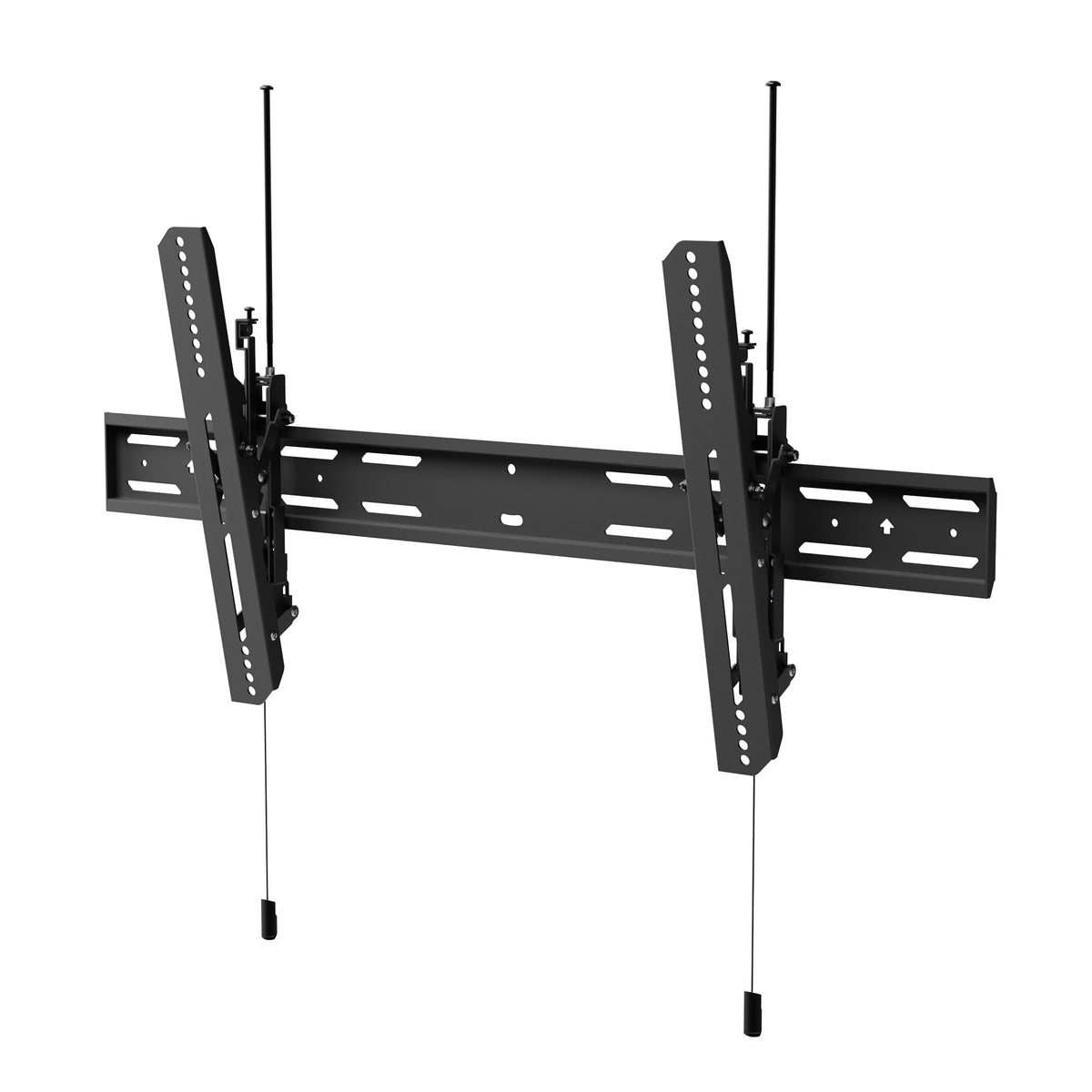 Kanto PT500 Low Profile Tilting TV Wall Mount with 250 lb Capacity - Black