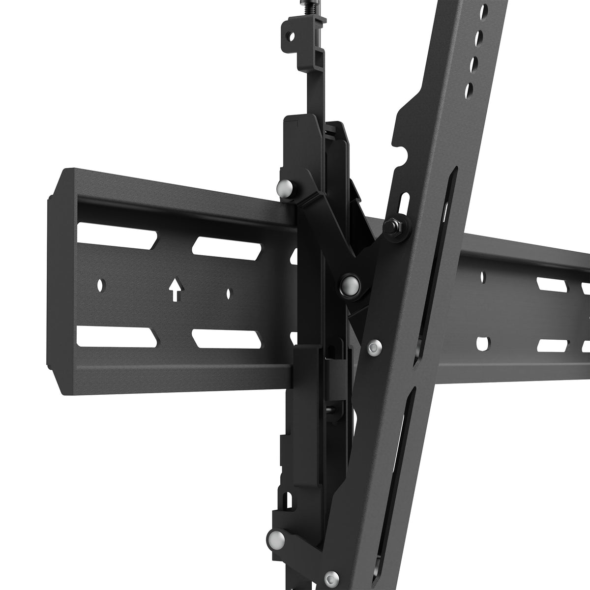 Kanto PT500 Low Profile Tilting TV Wall Mount with 250 lb Capacity - Black