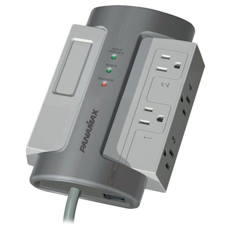 Panamax M4-EX 4-Outlet Filtered Surge Protection And Automatic Voltage Monitoring