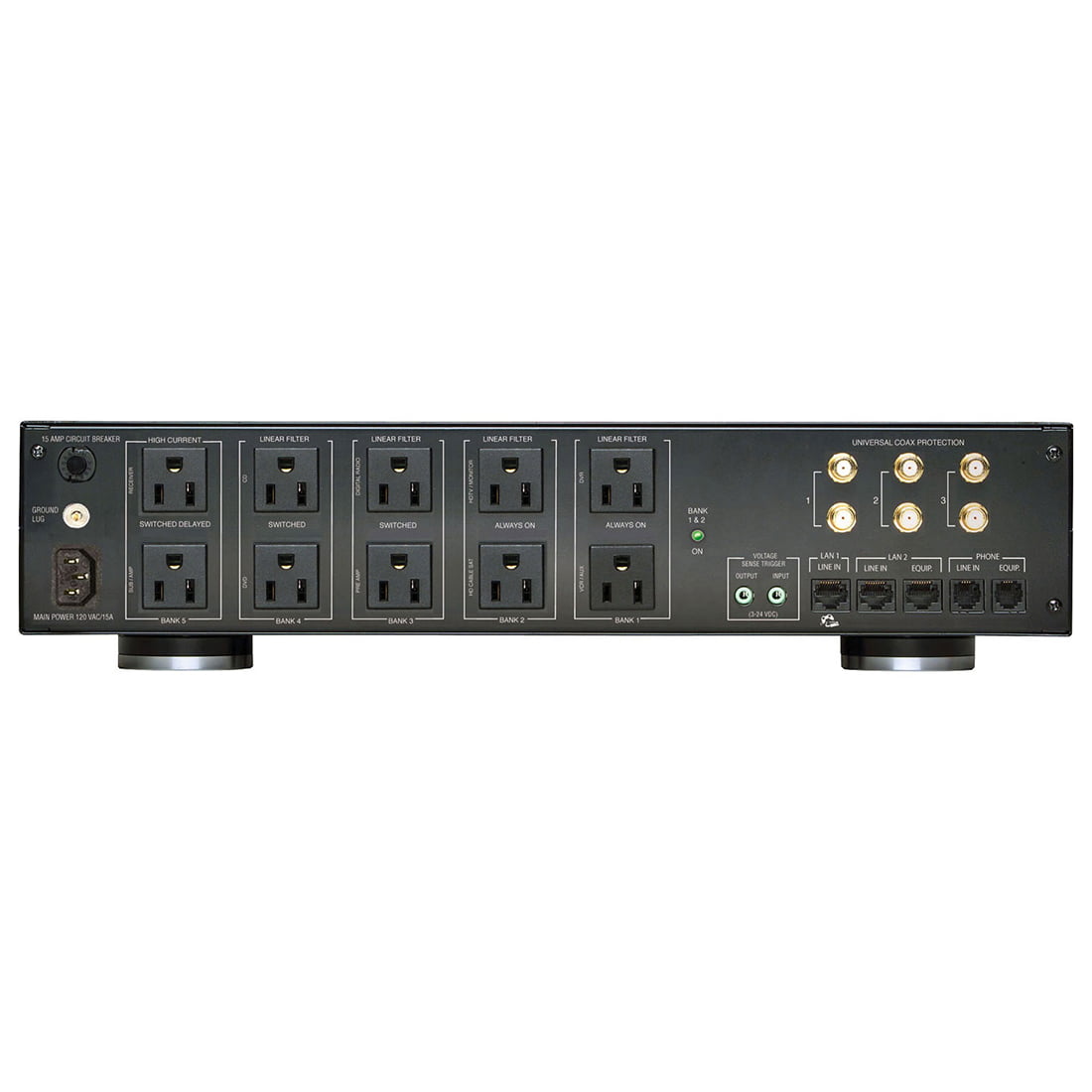 Panamax M5300-PM Max 5300 Power Conditioner and Surge Protector, 2RU, 11 Outlets