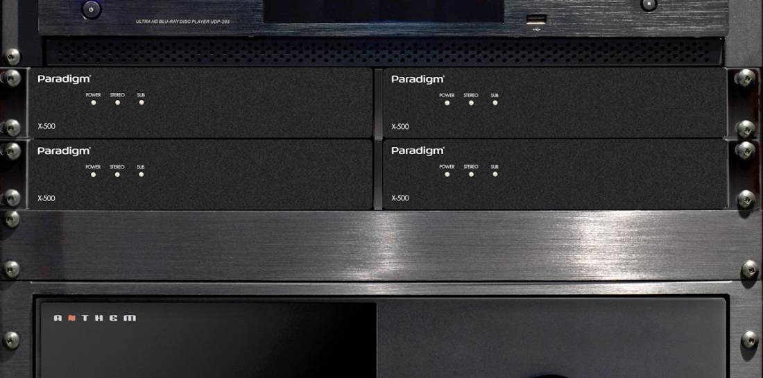 Paradigm X-500 Multi-Purpose Power Amplifier