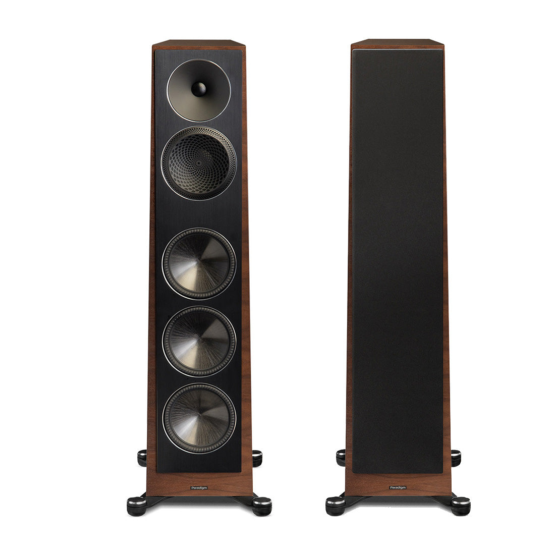 Anthem MRX 1140 8K AV Receiver | Paradigm Founder 120H Floor Standing Speaker - Walnut  - Pair - Bundle