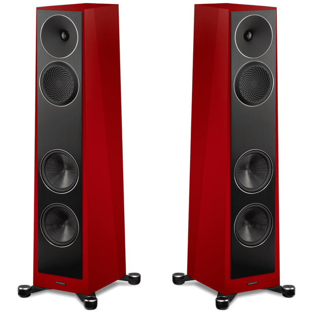 Paradigm Founder 80F 4-Driver 2.5 Way Floor Standing Speakers -  Ruby Frostbite - Pair