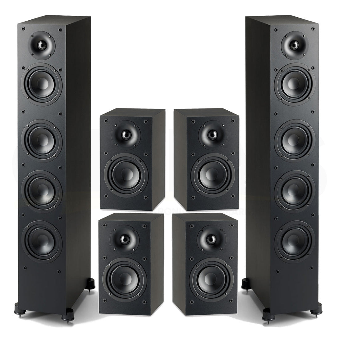 Paradigm MONITOR SE 6000F 6.0 Speaker Bundle #1 Black