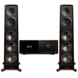 Anthem MRX 1140 8K AV Receiver | Paradigm Founder 120H Floor Standing Speaker - Midnight Cherry - Pair - Bundle