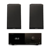 Anthem MRX 1140 8K AV Receiver | Paradigm Founder 40B Bookshelf Speakers - Black Walnut - Pair - Bundle