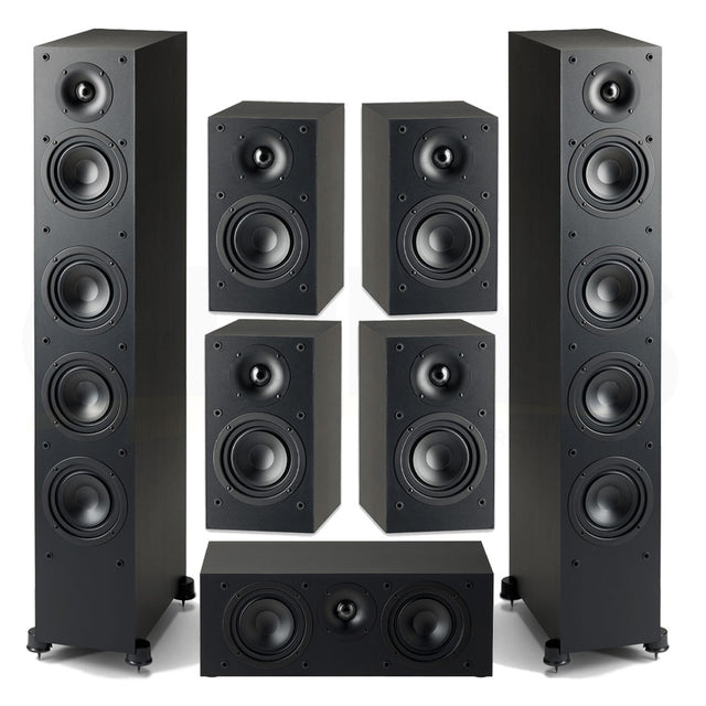 Paradigm MONITOR SE 6000F 7.0 Speaker Bundle #1 Black