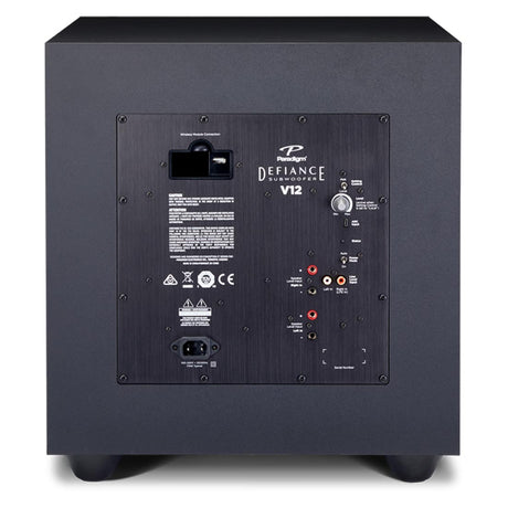 Paradigm Defiance V12 Series Subwoofer – Satin Black