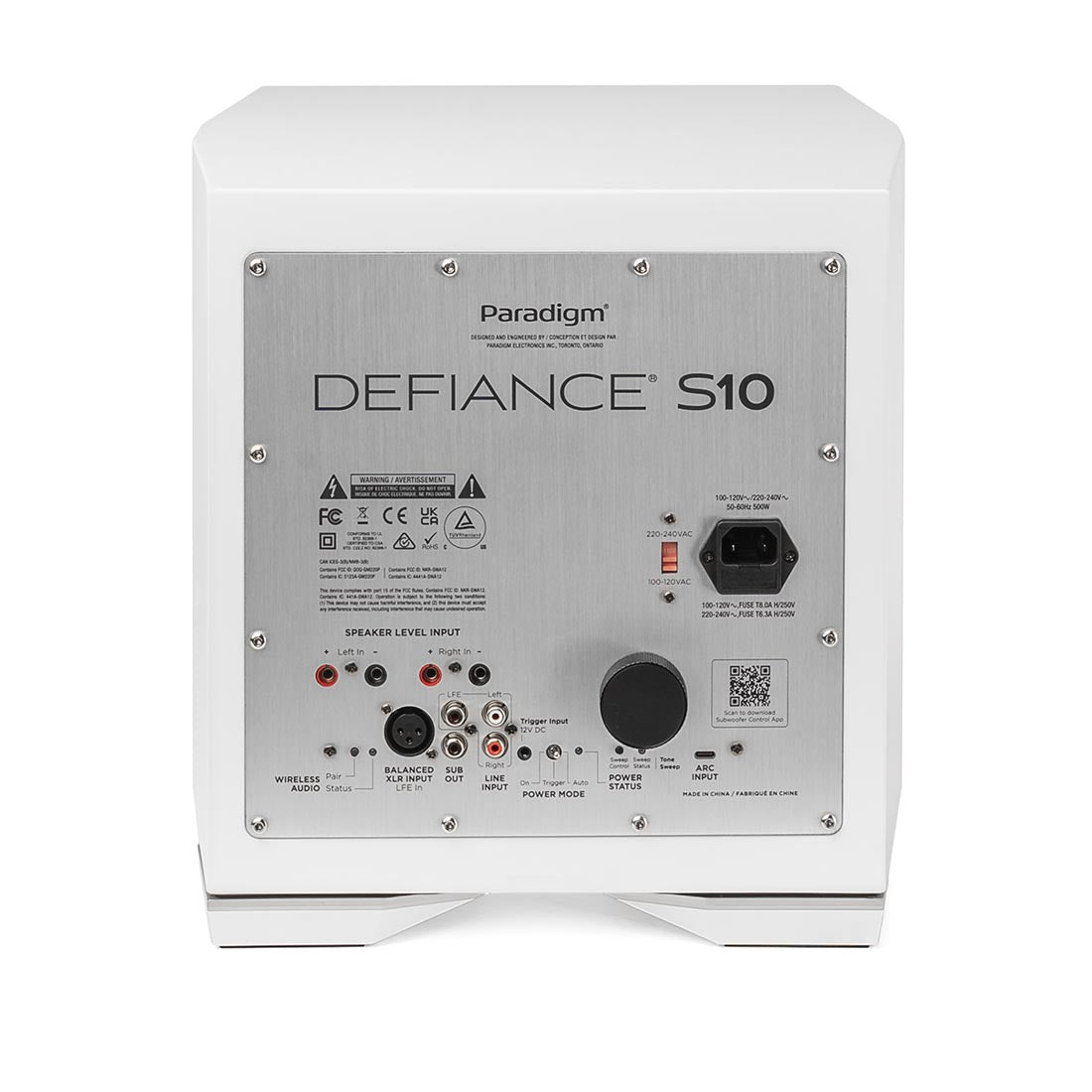 Paradigm Defiance S Series Subwoofer - Gibbys Electronic Supermarket