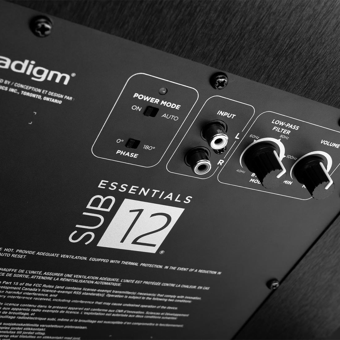 Paradigm Essentials Sub Series Subwoofer