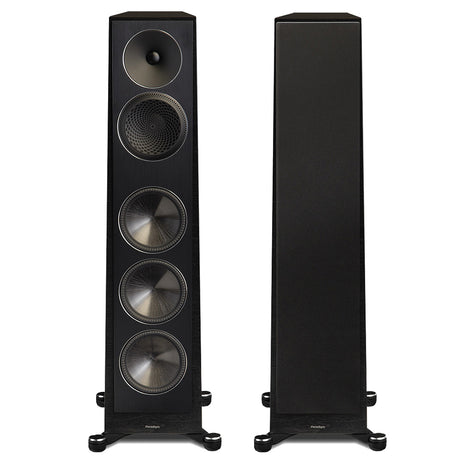 Paradigm Founder 120H 5-Driver 3 Way Hybrid Floor Standing Speaker - Black Walnut - Pair