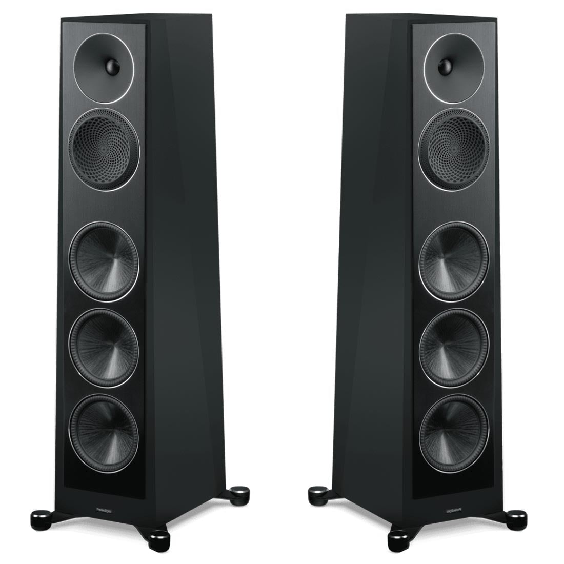 Paradigm Founder 120H 41st Anniversary Hybrid Floor Standing Speakers - Frozen Charcoal - Pair