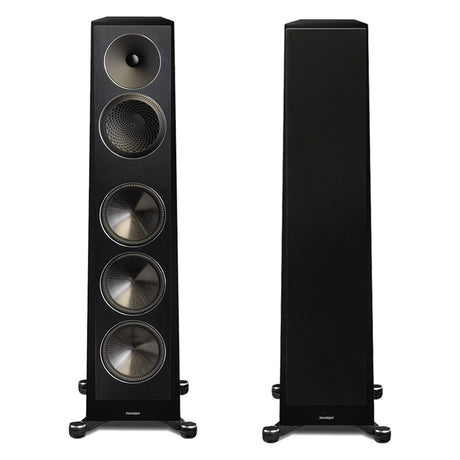 Paradigm Founder 120H 5-Driver 3 Way Hybrid Floor Standing Speaker - Gloss Black - Pair